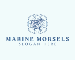 Seafood Fish Fisheries logo design