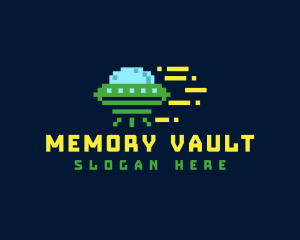 Pixel Spacecraft Gaming logo