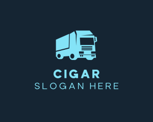 Cargo Trailer Transportation logo design