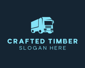 Cargo Trailer Transportation logo design