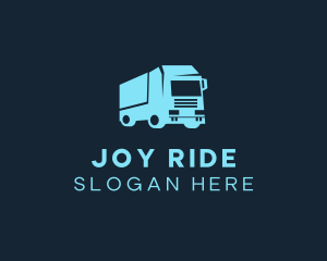 Cargo Trailer Transportation logo design