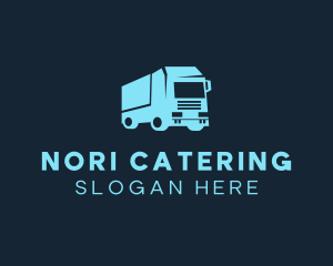 Cargo Trailer Transportation logo design