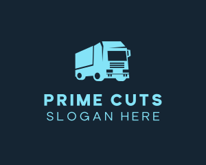 Cargo Trailer Transportation logo design