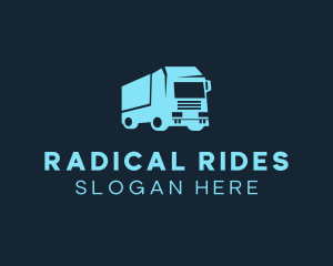 Cargo Trailer Transportation logo design