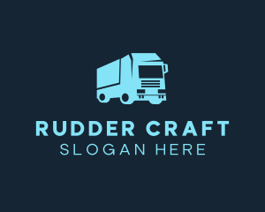 Cargo Trailer Transportation logo design