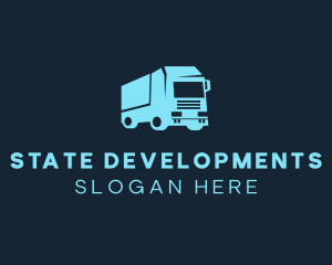 Cargo Trailer Transportation logo design