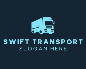 Cargo Trailer Transportation logo design