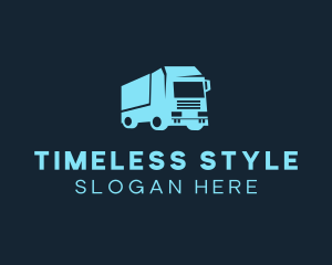 Cargo Trailer Transportation logo design