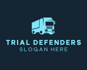 Cargo Trailer Transportation logo design