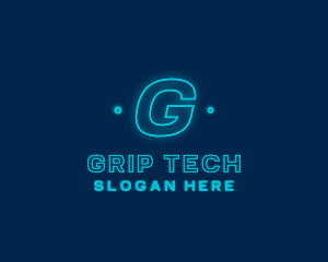 Neon Tech Software logo design