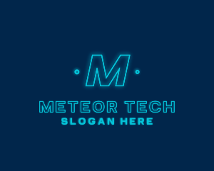 Neon Tech Software logo design