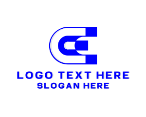 3d - Startup 3d Letter E logo design