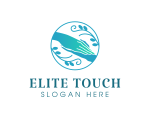 Hand Touch Spa logo design