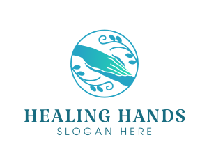 Hand Touch Spa logo design