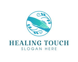 Hand Touch Spa logo design