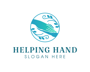 Hand Touch Spa logo design