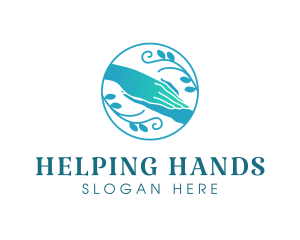 Hand Touch Spa logo design