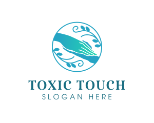 Hand Touch Spa logo design