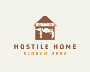 Contractor Home Builder logo design