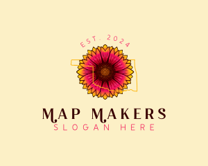 Blanket Flower Oklahoma logo design