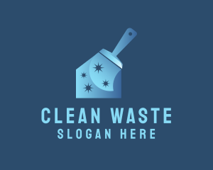 Broom Home Cleaning logo design