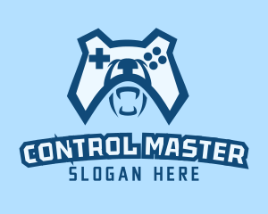Bear Controller Gaming Avatar logo