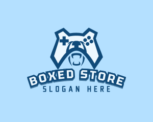 Bear Controller Gaming Avatar logo design