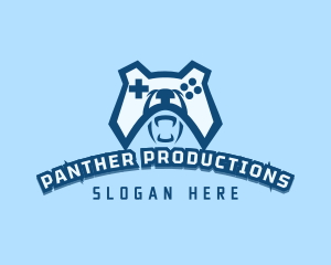 Bear Controller Gaming Avatar logo design