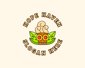 Ancient Mayan Cafe  logo