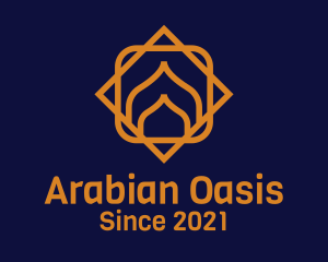 Arabian Dome Tile Pattern logo design