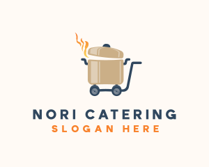 Hot Food Cart logo design