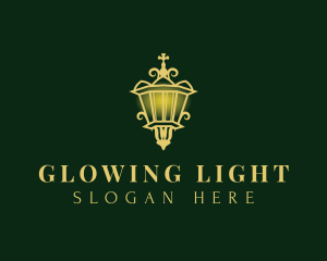 Lamp Light Lantern logo design