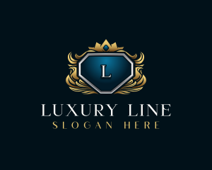 Luxury Royal Crest logo design