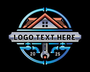 Pipe Wrench Plumbing logo