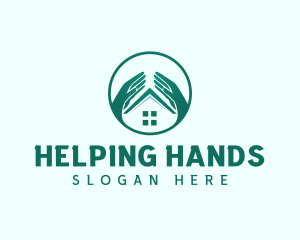 Hand Shelter Charity logo design