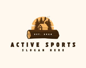 Wood Forest Cabin logo