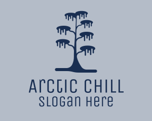 Frozen Winter Tree logo