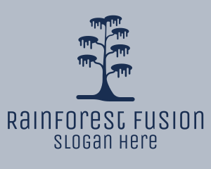 Frozen Winter Tree logo