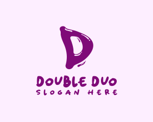 Liquid Soda Letter D logo design