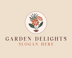 Floral Garden Spa logo design