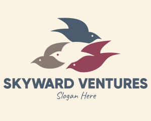 Flying Bird Flock logo