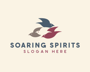 Flying Bird Flock logo