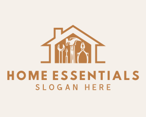 Home Construction Tools logo design