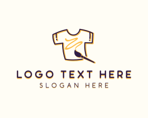 T-shirt Paint Brush logo