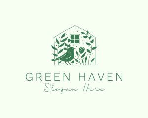 Garden House Bird logo
