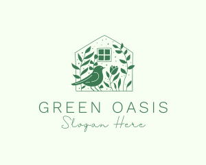 Garden House Bird logo