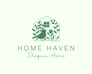 Garden House Bird logo