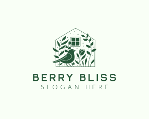 Garden Home Bird logo design