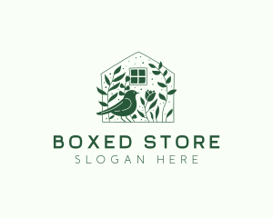 Garden Home Bird logo design