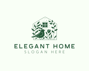 Garden Home Bird logo design